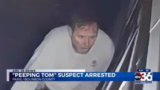 010224 "Peeping Tom" suspect arrested