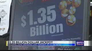$1.35B Mega Millions prize drawing set for Friday night