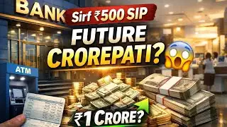 1️⃣ ₹500 SIP Can Make You Crorepati 😱 | Real SIP Calculator Explained I Small SIP Big Returns #sip