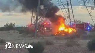 1 dead after Tesla catches fire in crash