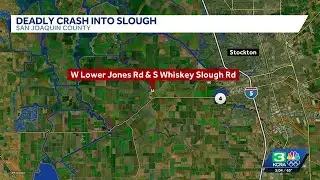 1 dead after vehicle found in San Joaquin County waterway