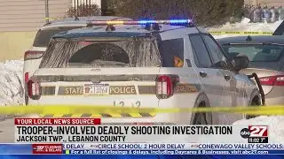 1 dead in Trooper-involved shooting in Lebanon County