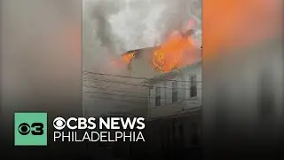 1 hurt in duplex fire in Mount Holly, New Jersey, officials say