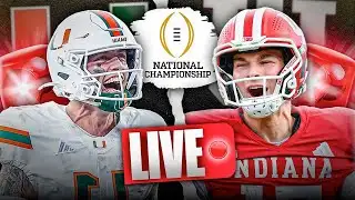 #1 Indiana vs. #10 Miami LIVE 🚨 2026 CFP National Championship 🏆 Full Game