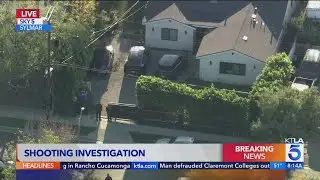 1 killed, 1 hospitalized in Sylmar shooting