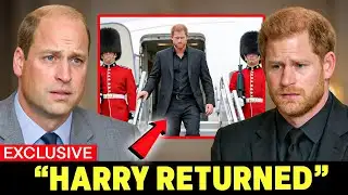 1 MIN AGO: Harry FLIES Back To UK After William Sends Emergency "Father Is Gone" Text