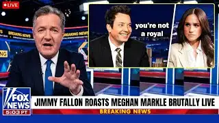 1 MIN AGO: Jimmy Fallon DESTROYS Meghan Markle on LIVE TV!