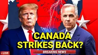 1 MIN AGO: Trump Just Threatened Canada — Carney Strikes Back — This Changes Everything