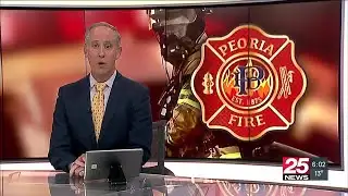 1 person burned after tent fire in Downtown Peoria