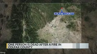 1 person dead in Colfax County fire