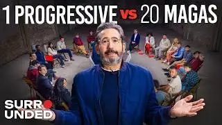 1 Progressive vs. 20 Trump Supporters (Feat. Sam Seder) | Surrounded