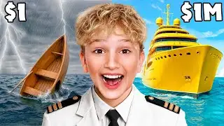 $1 vs $1,000,000 Yacht!