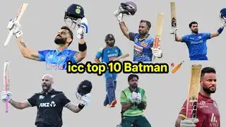 आईसीसी के टॉप 10 बल्लेबाज 🏏 icc top 10 batsman | 2026 ✅🏏