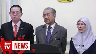 [10/01/20] Dr M is acting Education Minister