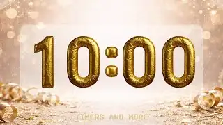 10 Minute Silent Countdown Timer for New Year 2026 🎆