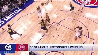 10 straight: Pistons keep winning