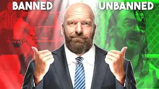 10 Things Triple H UNBANNED in WWE