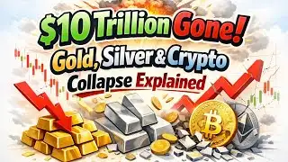 $10 Trillion Gone! Gold, Silver & Crypto Collapse Explained