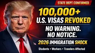100,000+ US Visas Revoked in 2026 🇺🇸 | Trump Administration Immigration Crackdown Explained