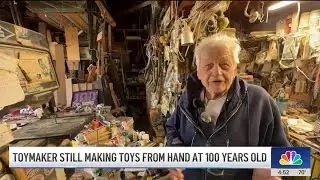 100-year-old toymaker still making toys by hand