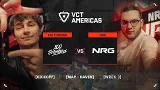 100T vs. NRG - VCT Americas Kickoff - W3D3 - Map 1