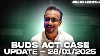 #105: BUDS Act Case Update (28-01-2026)- #HighRich 👆