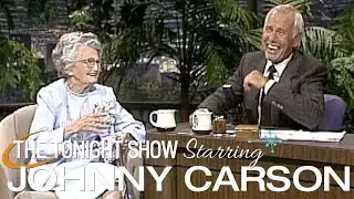105-Year-Old Mildred Holt Busts Johnny Up | Carson Tonight Show