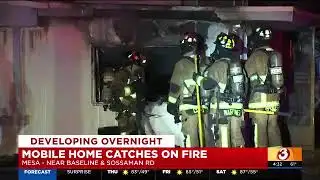 11 2 23 Mobile Home Fire AZ Family