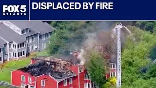 11 families displaced after apartment complex fire | FOX 5 News