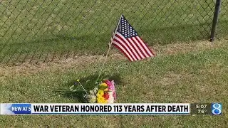 113 years later, Spanish-American War veteran’s service recognized