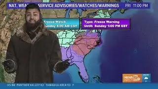 11PM Update: Record cold temperatures today, possibly even colder tomorrow