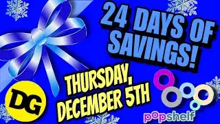 12/05/24 TODAY ONLY DEALS! DOLLAR GENERAL! POPSHELF!