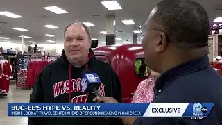 12 News inside Buc-ee