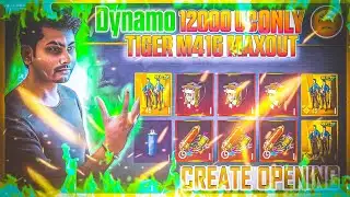 12000 UC LUCKIEST CRATE OPENING - TIGER M4 NEW ULTIMATE SET @DynamoGaming 