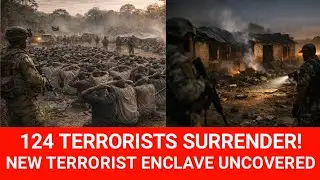 124 Terrorists Surrender After Troops Discover New Enclave | North-East Security Breakthrough