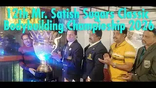 12th Mr. Satish Sugars Classic Bodybuilding Champioship 2026