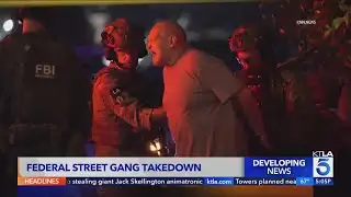 13 Mexican Mafia affiliates arrested in L.A. raid