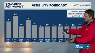 13 ON YOUR SIDE Forecast: Fog Tonight; Brief January Thaw Thursday