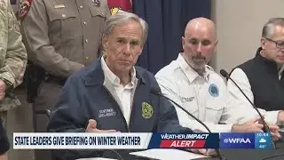 134 Texas counties under emergency declaration | Gov. Greg Abbott full update Thursday