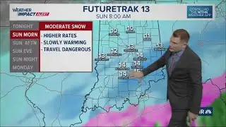 13Weather Forecast | 6 p.m. update, Jan. 24, 2026