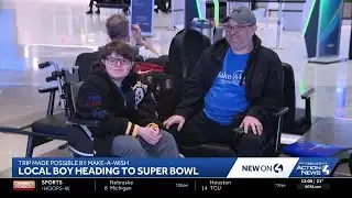 14-year-old Western Pa. boys gets Super Bowl wish