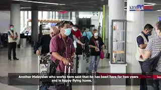141 Malaysian nationals finally get a flight home