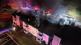 16 people without homes after massive fire destroys apartments in Charlotte