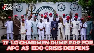 17 EDO LOCAL GOVERNMENT CHAIRMEN DUMP PDP FOR APC