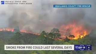 178-acre brush fire in Highlands County is 100% contained, officials say