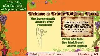 17th Sunday after Pentecost