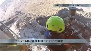 18-year-old hiker rescued from Rincon Mountains