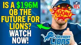 🏈💰 $196 MILLION QUARTERBACK: WILL HE REVOLUTIONIZE THE LIONS? LIONS NEWS TODAY