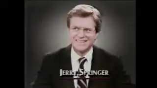 1985 Jerry Springer WLWT News Promo Bloopers