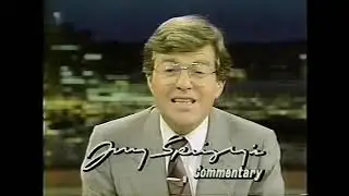 1987 Jerry Springer on Pro Lifers Commentary 
